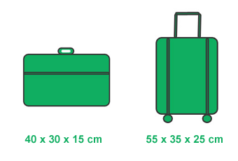 Transavia bagage - Hoeveel mag