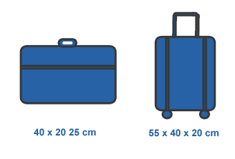 ontrouw Van streek rekenmachine Ryanair bagage - Alle afmetingen, regels en kosten op een rij